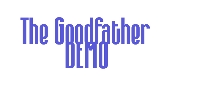 The Goodfather DEMO Font Download