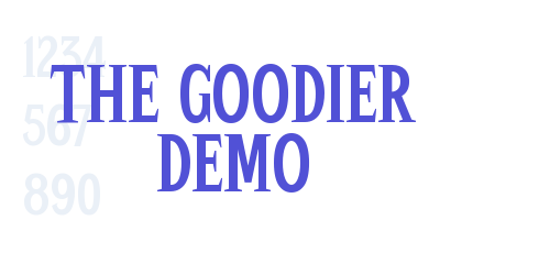 The Goodier Demo-font-download