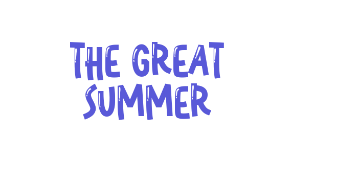 The Great Summer Font Download