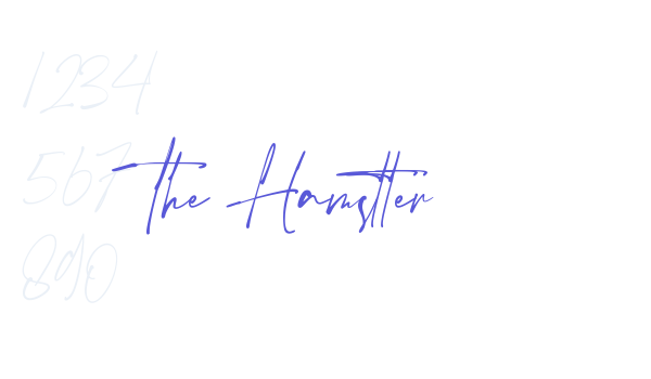 The Hamstter font free