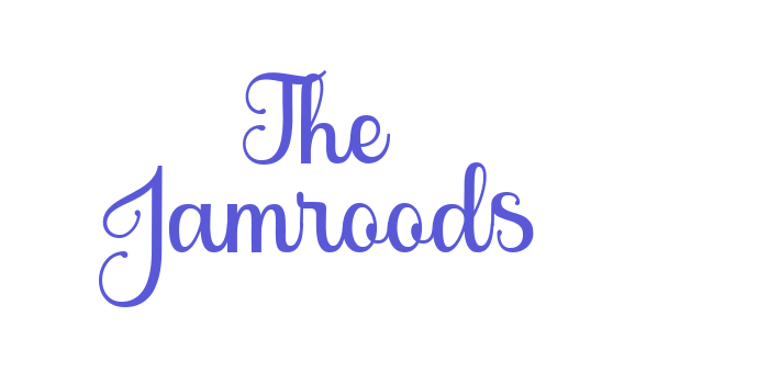 The Jamroods Font Download