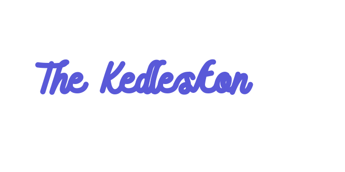 The Kedleston Font Download