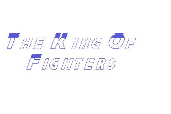 The King Of Fighters Font