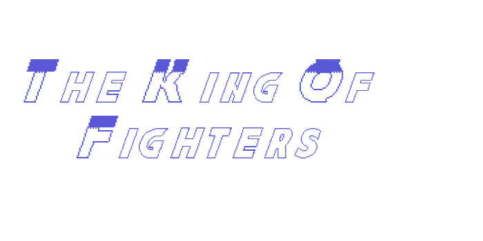 The King Of Fighters Font Download