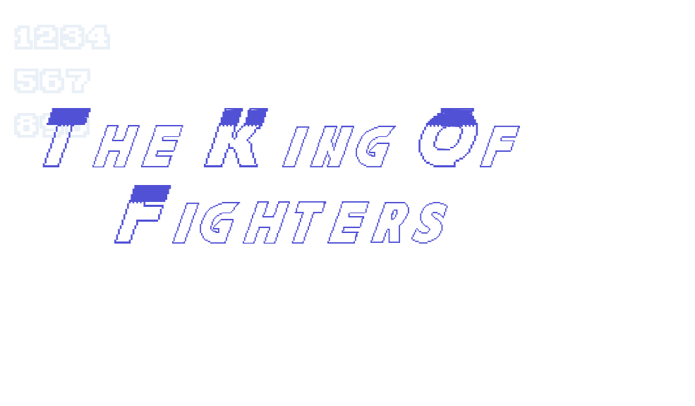 The King Of Fighters-font-download