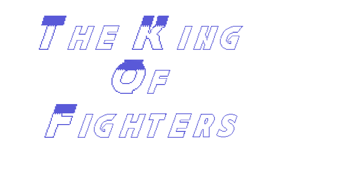 The King Of Fighters Font