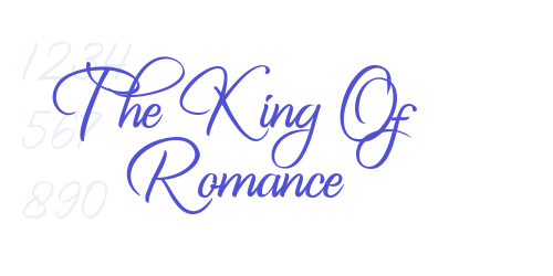 The King Of Romance-font-download