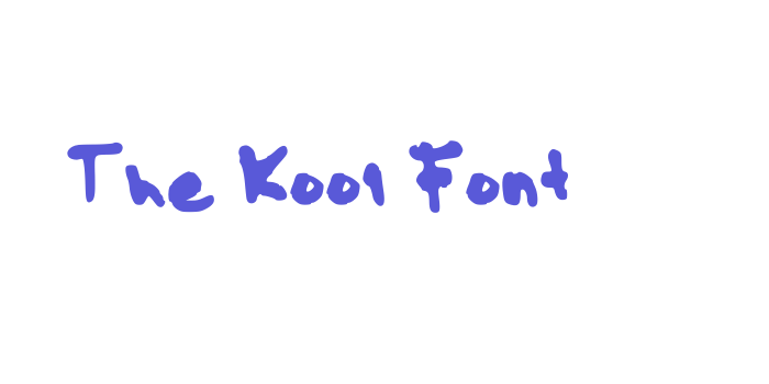 The Kool Font Font Download