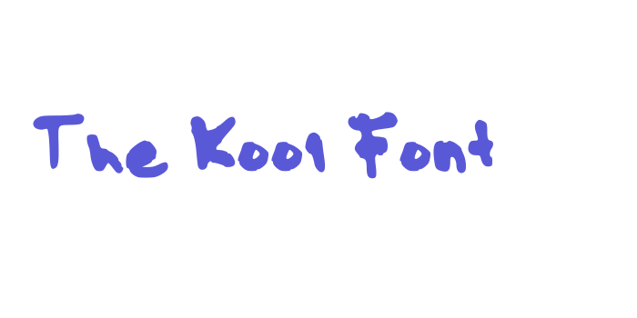 The Kool Font Font