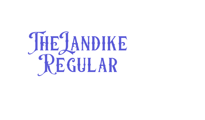 The Landike Regular Font Download