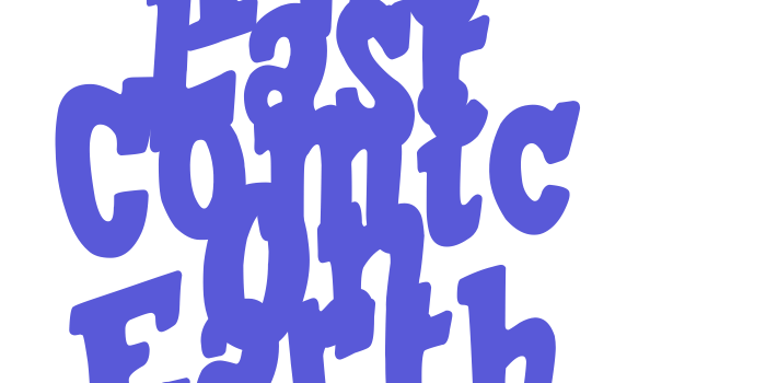 The Last Comic On Earth Font