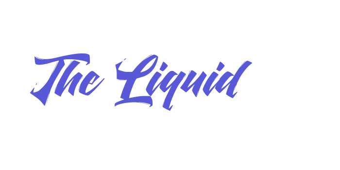 The Liquid Font Download