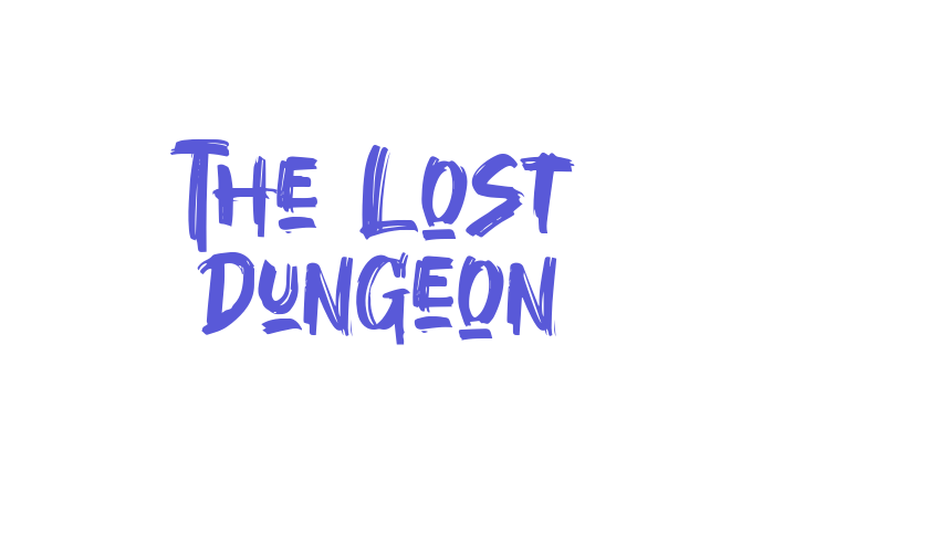 The Lost Dungeon Font