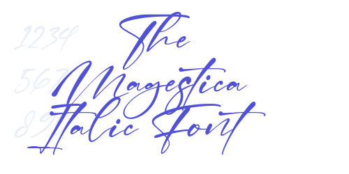 The Magestica Italic Font-font-download