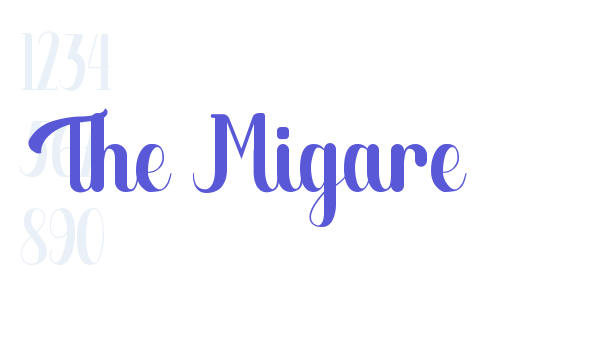 The Migare Font