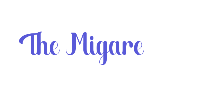 The Migare Font