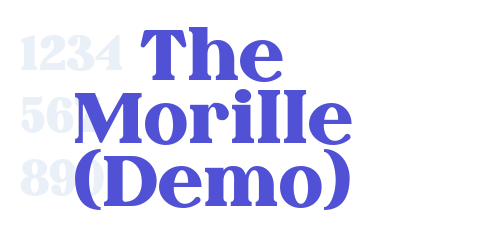 The Morille (Demo)-font-download