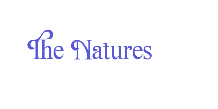 The Natures Font Download