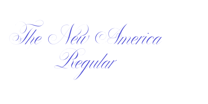 The New America Regular Font Download