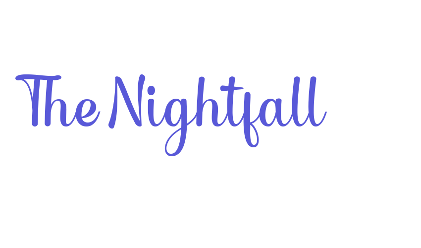 The Nightfall Font