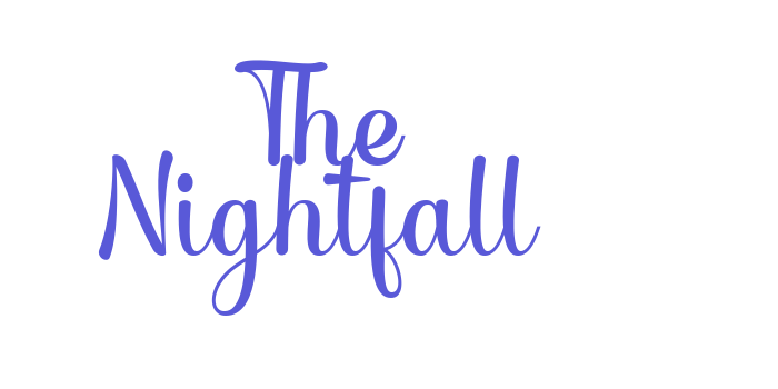 The Nightfall Font Download