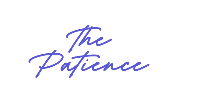 The Patience Font Download