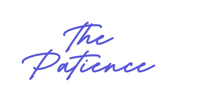 The Patience Font