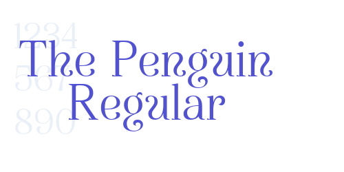 The Penguin Regular-font-download