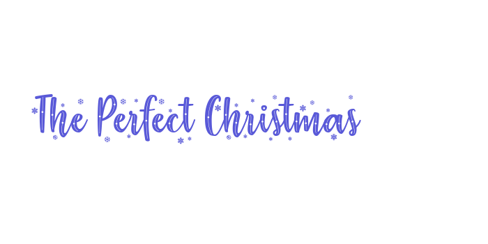 The Perfect Christmas Font Download