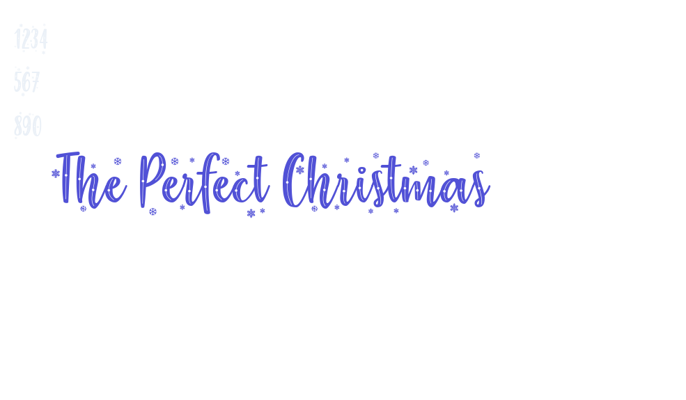 The Perfect Christmas-font-download