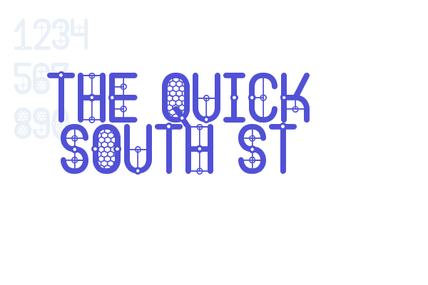 The Quick South St Font Download