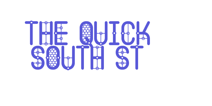 The Quick South St Font Download