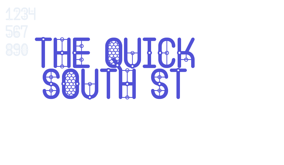 The Quick South St-font-download