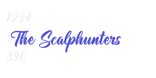 The Scalphunters-font-download