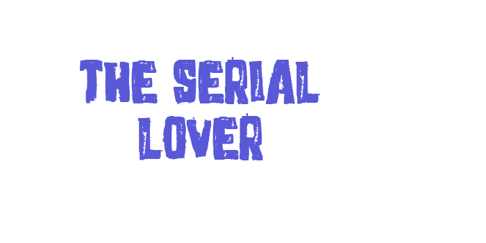 The Serial Lover Font Download