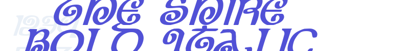 The Shire Bold Italic-font