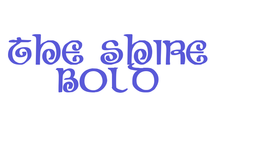 The Shire Bold Font Download