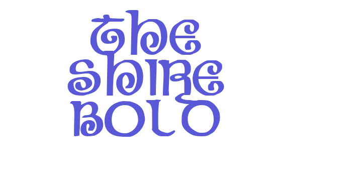 The Shire Bold Font Download