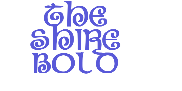 The Shire Bold Font