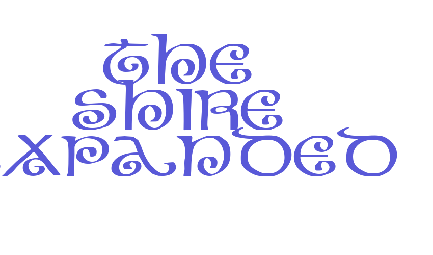 The Shire Expanded Font Download