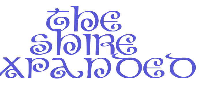 The Shire Expanded Font Download