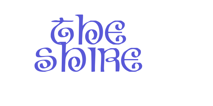 The Shire Font