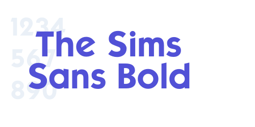 The Sims Sans Bold-font-download