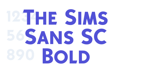 The Sims Sans SC Bold-font-download