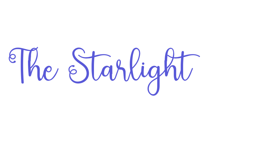 The Starlight Font