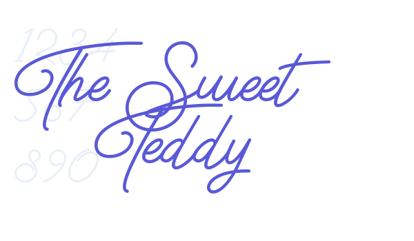 The Sweet Teddy Font