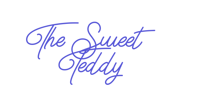 The Sweet Teddy Font Download