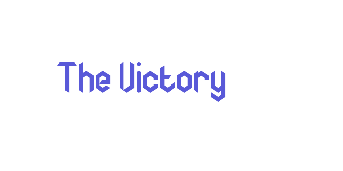 The Victory Font Download