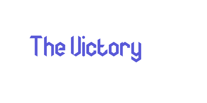 The Victory Font