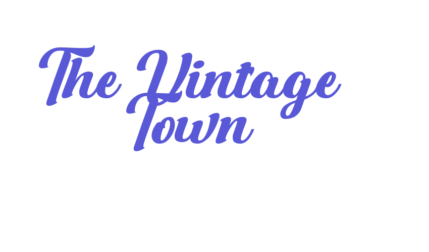 The Vintage Town Font Download